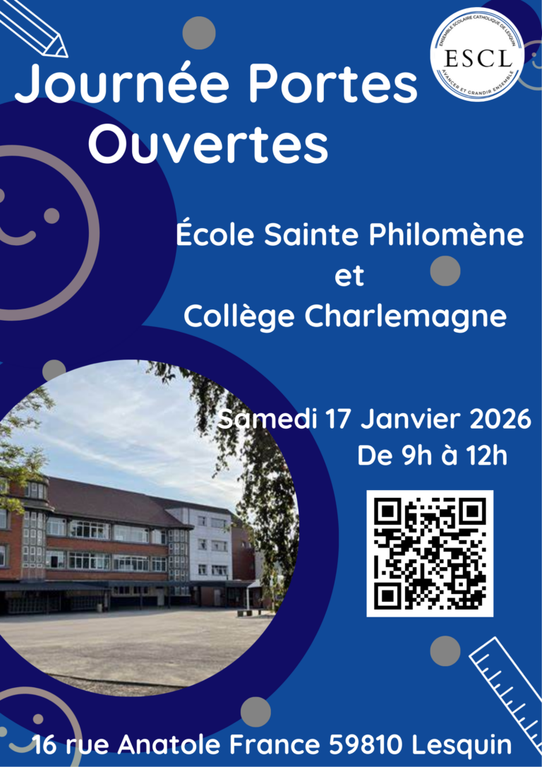 Journée Portes ouvertes le 17 janvier 2026